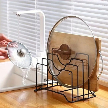 Nexus Kitchen Organizer - Rust-Resistant Iron, Multi-Compartment Design