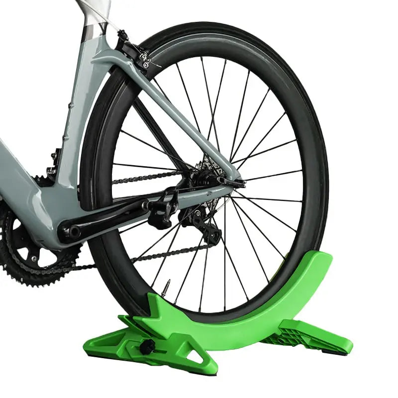 Floor Bike Rack ABS Plastic Wheel Parking Stand for Garage Home Storage Indoor Bicycle Holder Upright Support Lightweight Tire Organizer for