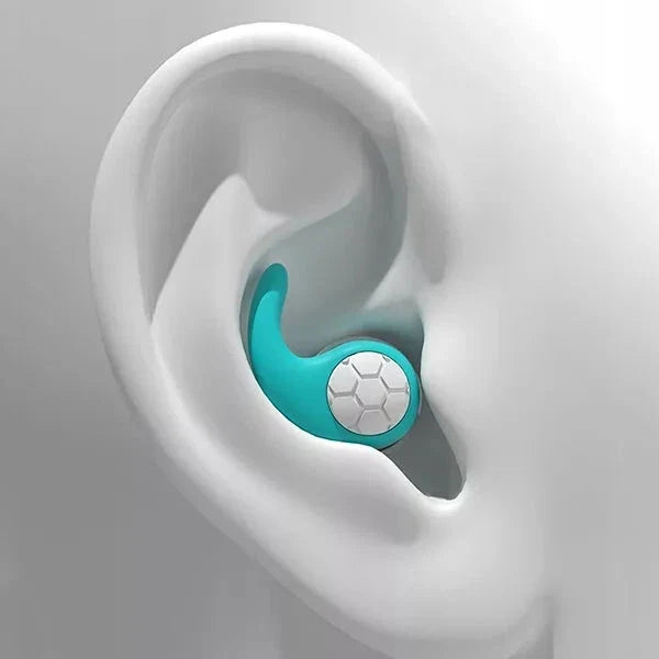 Reusable Silicone Sleep Earplugs for Noise Blocking – Soft Comfort Fit for Night Rest, Study & Travel