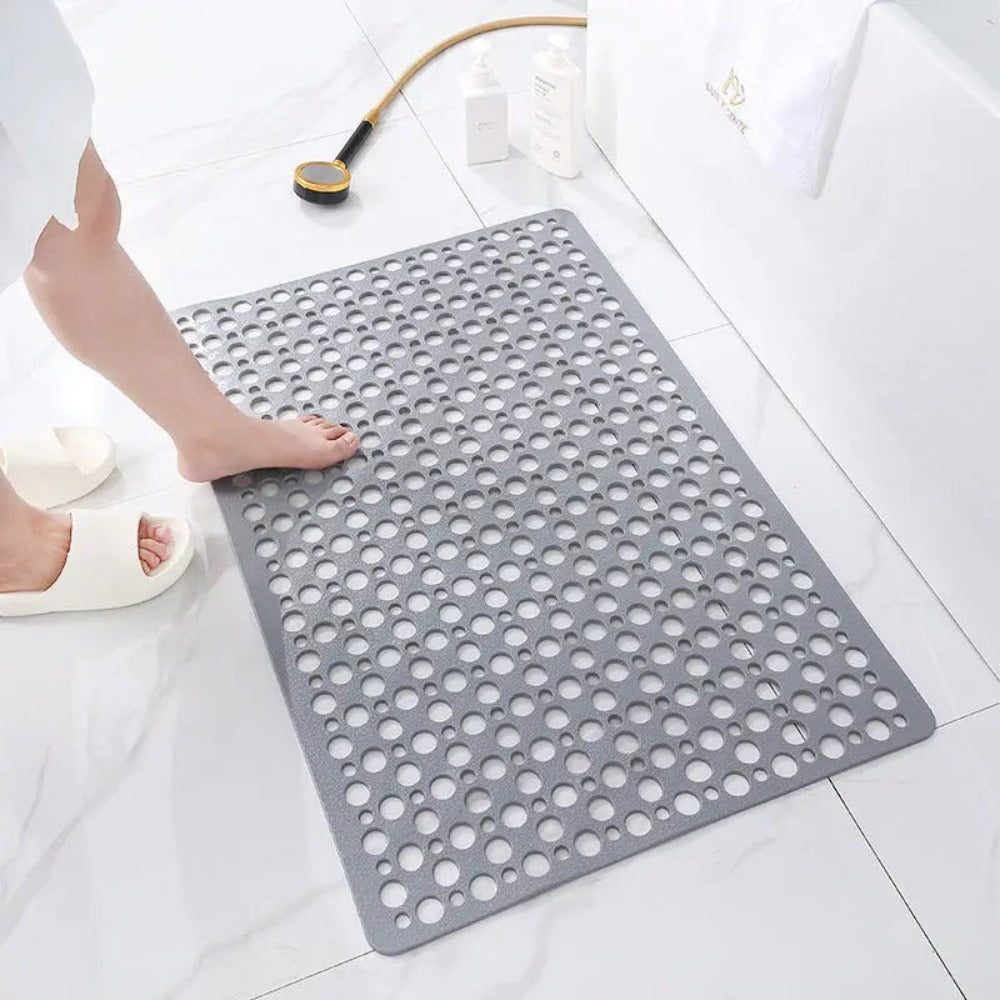 Ortekor Non-slip & antibacterial shower mat | Mold-Resistant Shower Mat with Suction Cups | Safe and Comfortable Bathroom Mats