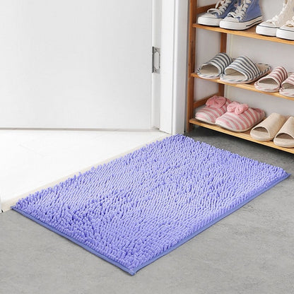 Non-Slip Bath Mat in Ultra Soft Chenille with Memory Foam