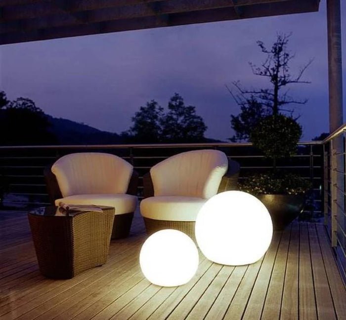 Rechargeable LED Globe Light with Remote - 16 Colors Weather-Resistant Sphere for Patio, Garden, Party & Indoor Decor - Cordless Orb Lamp