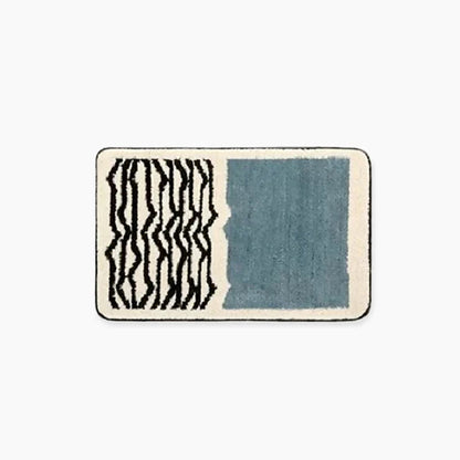 Non-Slip Bath Mat with Quick-Dry Absorbent Surface – Modern Minimalist Design for Bathroom Safety & Comfort