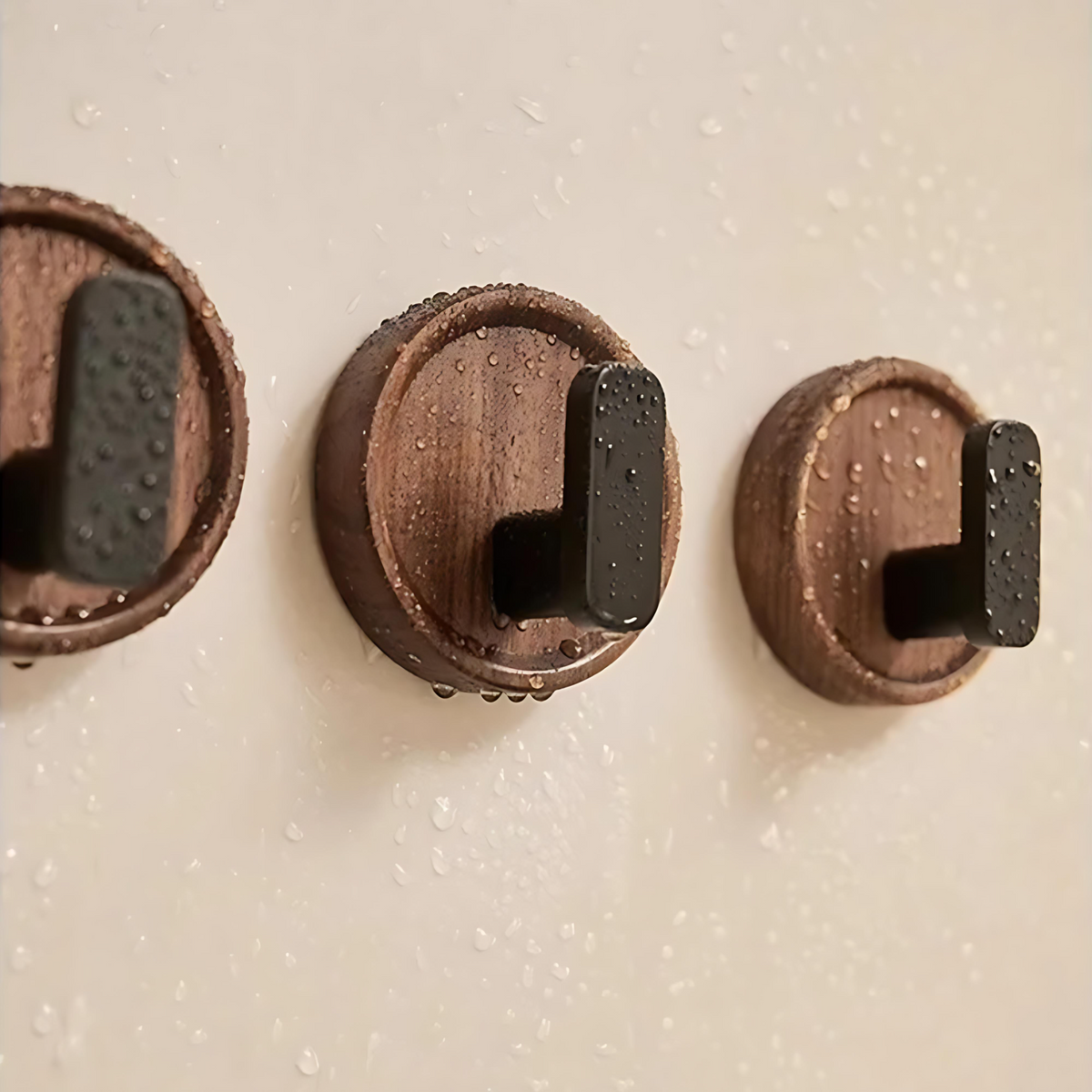 Noble Walnut Wall Hook - Minimalist Design, Durable Key Holder for Wall