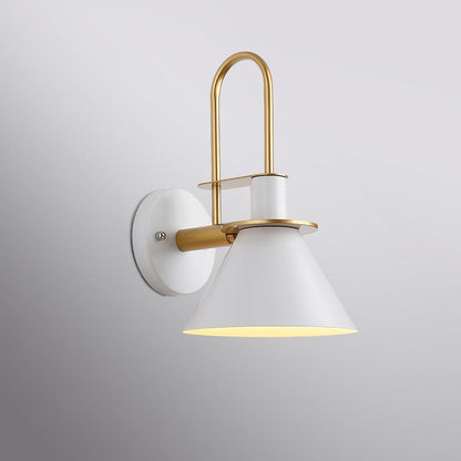 Industrial Iron Sconce Light for Hallways Kitchens & Entryways – Modern Matte Side Lighting for Residential and Commercial Use