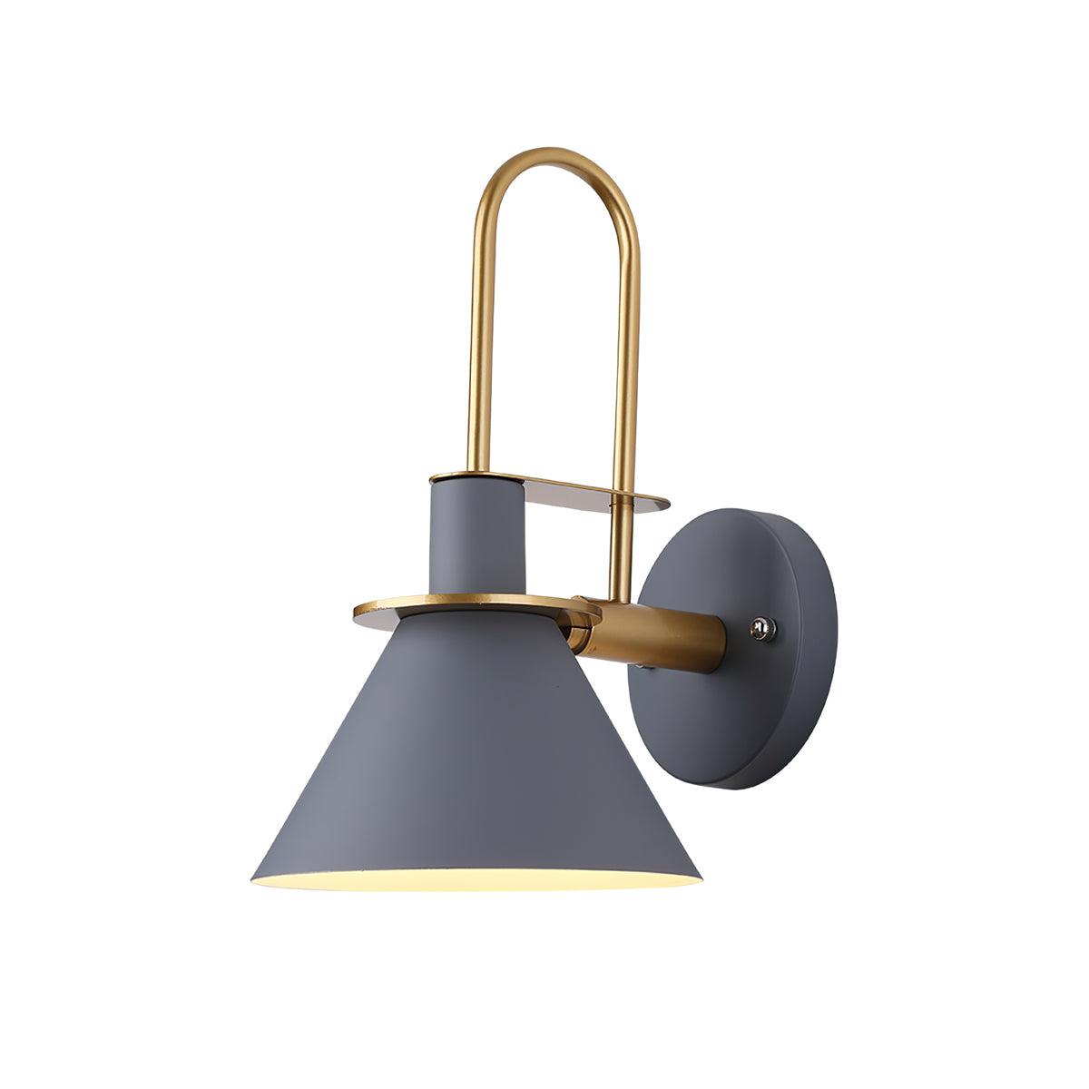 Industrial Iron Sconce Light for Hallways Kitchens & Entryways – Modern Matte Side Lighting for Residential and Commercial Use