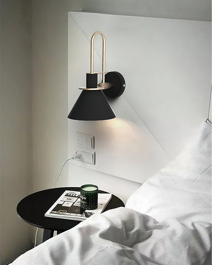 Industrial Iron Sconce Light for Hallways Kitchens & Entryways – Modern Matte Side Lighting for Residential and Commercial Use