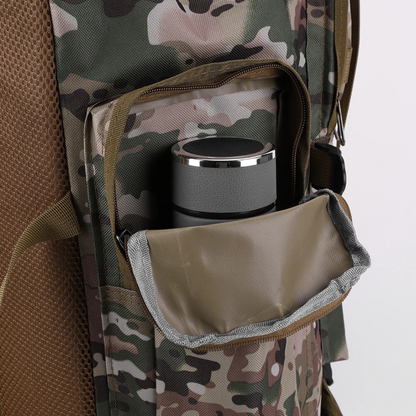 80L Expedition Hiking Backpack – Tactical Multi-Day Trekking Pack with MOLLE Webbing & Padded Straps for Camping & Travel