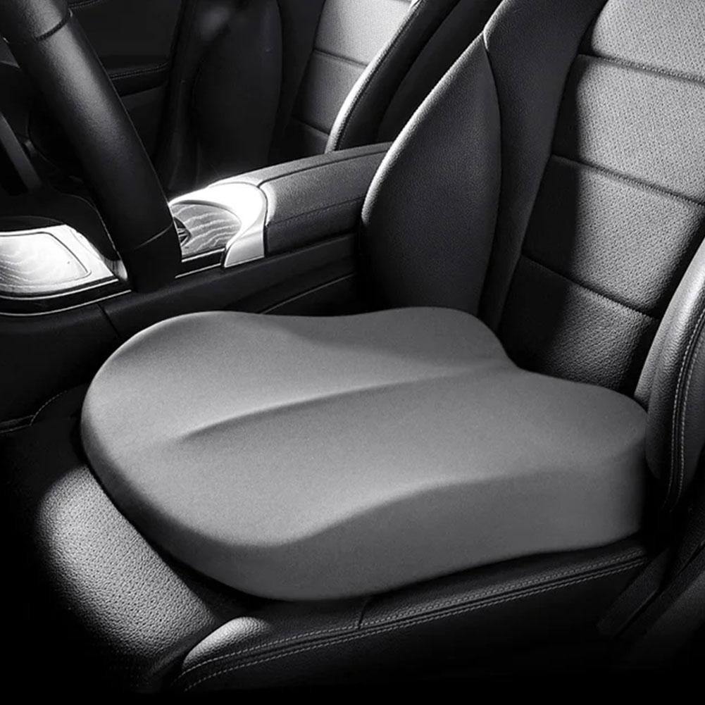 Wedge Car Seat Cushion with Memory Foam for Better Driving Visibility and Posture Support