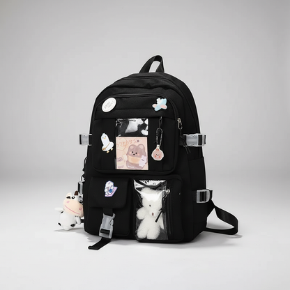 Student Backpack with Laptop Sleeve & Organizer Pockets – Adjustable Padded Straps, Ergonomic Design for School & Campus