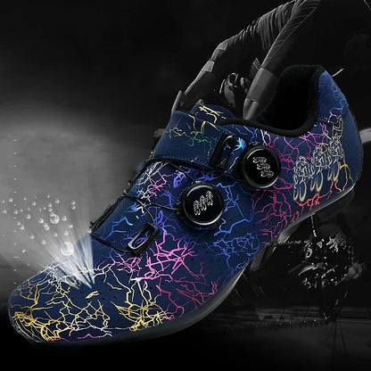Clipless Road & MTB Bike Shoes with Rotary Dial Adjustment for Men & Women – SPD Compatible Cleat System