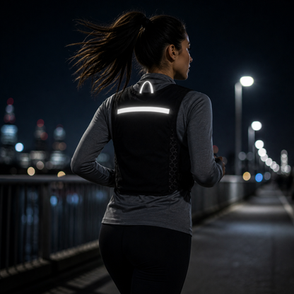 Running Hydration Vest 5L Lightweight Trail Pack with Multiple Pockets for Marathon Training