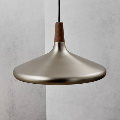 Hanging Drop Ceiling Fixture Wood Metal Shade Adjustable Cord 7-15 inch Diameter for Kitchen Island Dining Room E26 Socket Modern Farmhouse