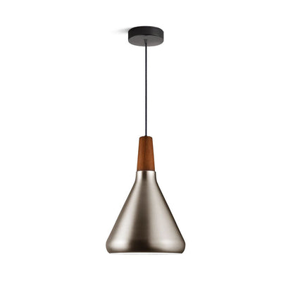 Hanging Drop Ceiling Fixture Wood Metal Shade Adjustable Cord 7-15 inch Diameter for Kitchen Island Dining Room E26 Socket Modern Farmhouse
