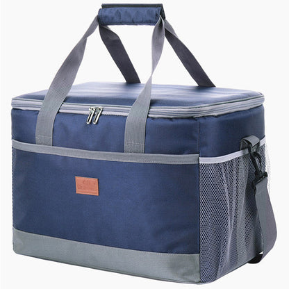Large 33-Liter Insulated Cooler Tote with Leak-Proof Lining for Camping, Tailgating, Road Trips & Family Outings