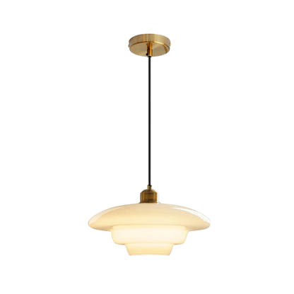 Globe Pendant Light Fixture 12" Frosted Glass Shade White Diffused Glow Modern Ceiling Mount Kitchen Island Dining Room Hallway Bedroom Ligh