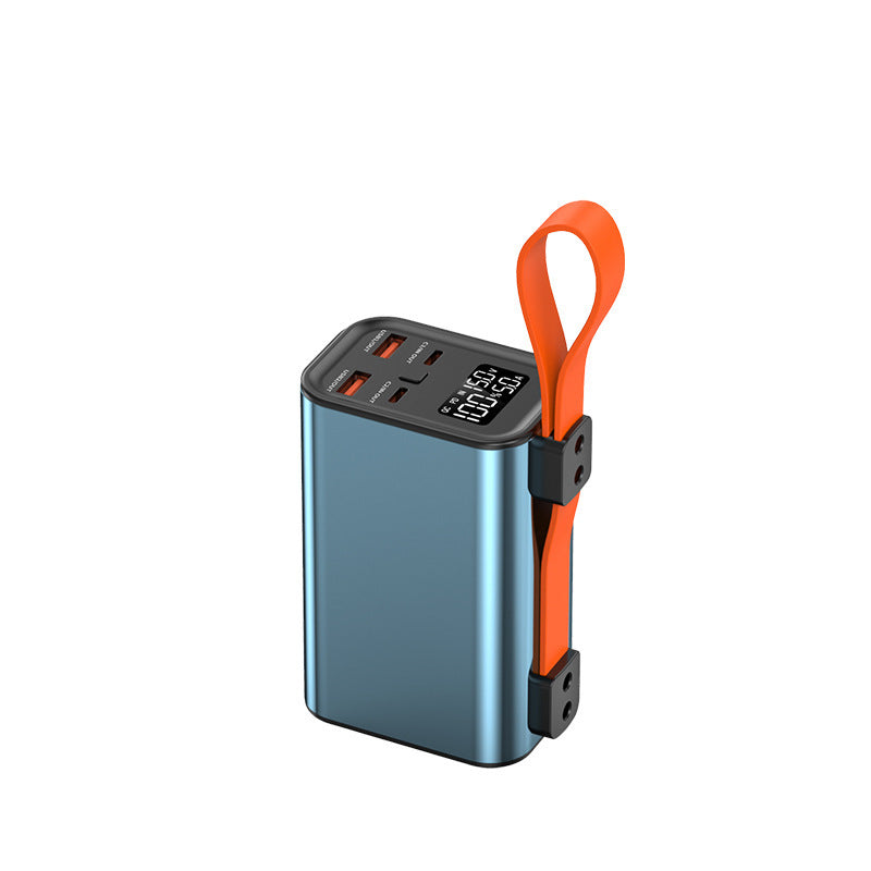 Power Bank | 20,000 mAh Portable Charger with LED Display | Compact Design for On-the-Go Charging