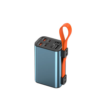 Power Bank | 20,000 mAh Portable Charger with LED Display | Compact Design for On-the-Go Charging