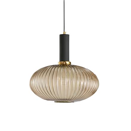 Glass Shade Hanging Ceiling Light E27 Socket Multi-Color Options for Kitchen Island Dining Room Bar Lounge Adjustable Cable Mid-Century Styl