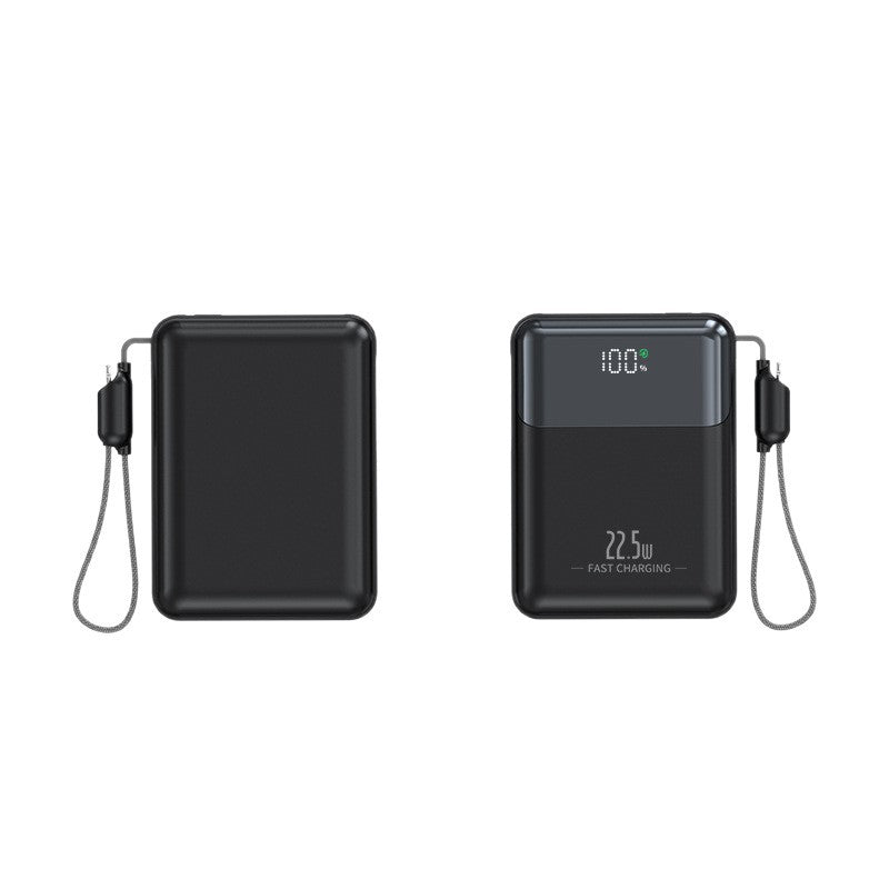 High-Efficiency Power Bank | 22.5W Quick Charge with LCD Display | Compact Portable Charger for On-the-Go Power