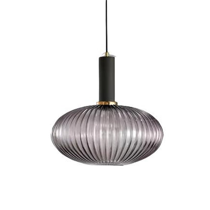 Tinted Glass Drop Ceiling Fixture E27 Socket 12 in Shade for Dining Room Kitchen Island Bar Lounge Adjustable Cord Scandinavian Inspired Hom