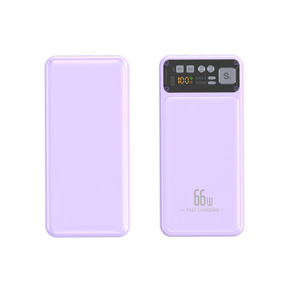 Power Bank | High-Performance Portable Charger with 66W Fast Charging | Multiple USB Ports for Quick Device Charging