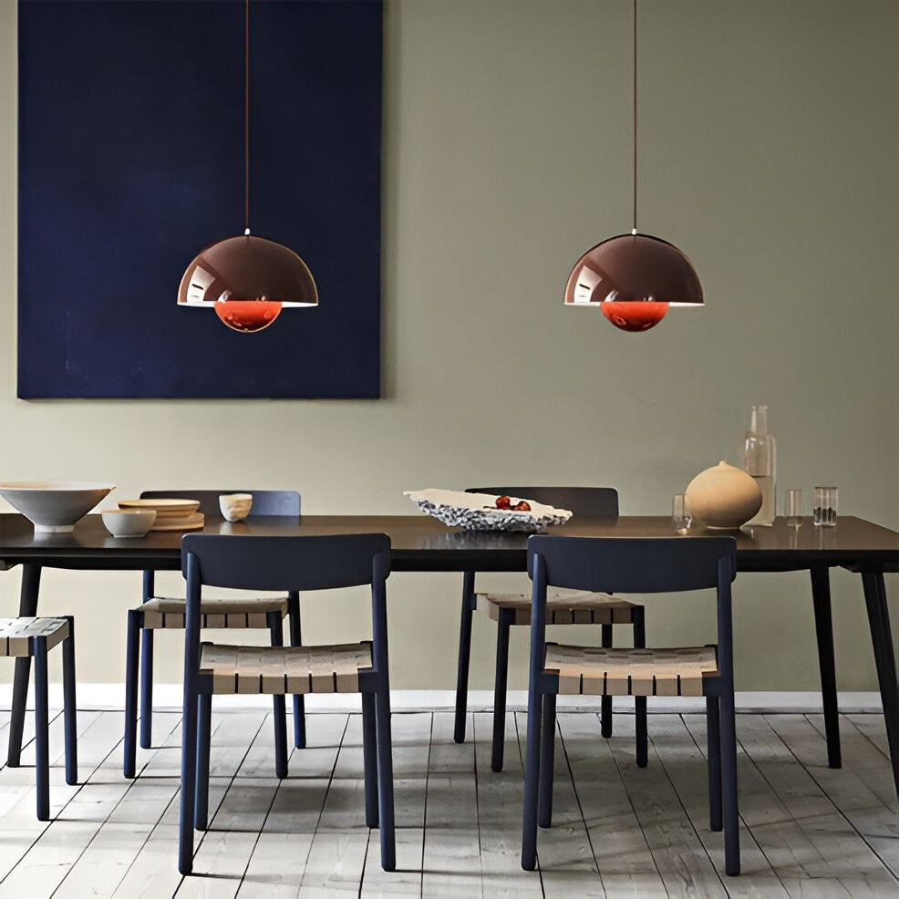 Round Modern Glass Pendant Ceiling Light