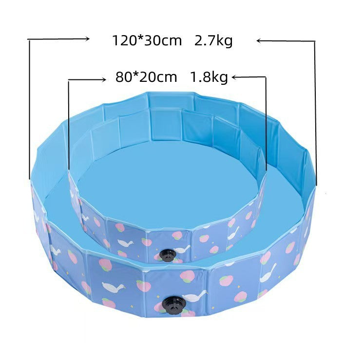 Ortekor Kids' Inflatable Pool | Durable Splash Design with Safe Edge | Perfect Summer Fun for Children