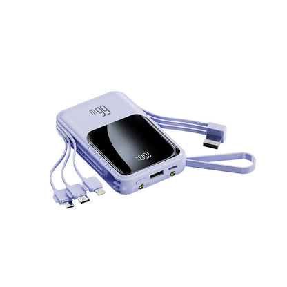Portable Charger | 66W Power Bank with Digital Display | Compact Design for Fast On-the-Go Charging