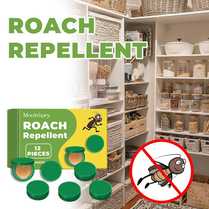 Roach Trap Station Discs for Kitchen & Bathroom – Safe Around Kids & Pets – Colony Elimination Bait – 12/24/36 Count