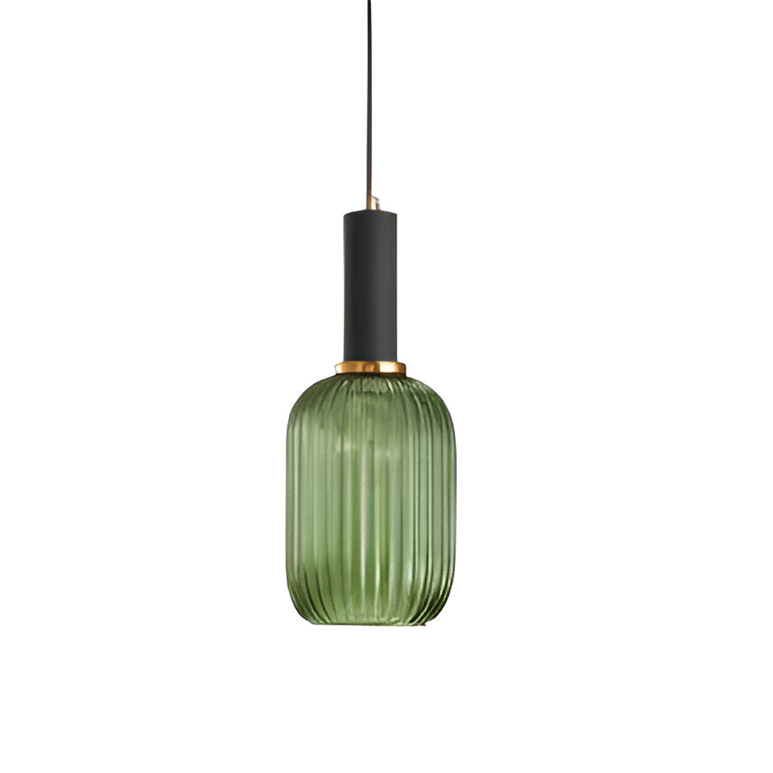 Glass Shade Hanging Ceiling Light E27 Socket Multi-Color Options for Kitchen Island Dining Room Bar Lounge Adjustable Cable Mid-Century Styl