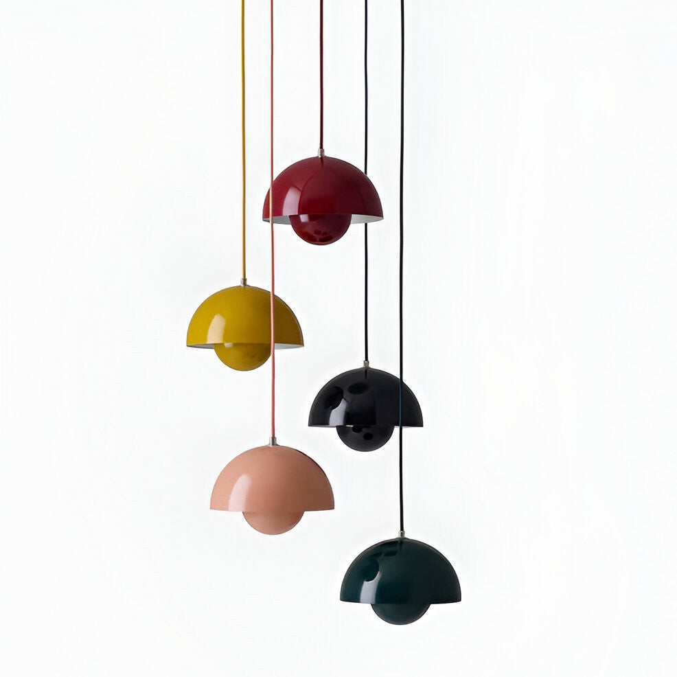 Round Modern Glass Pendant Ceiling Light