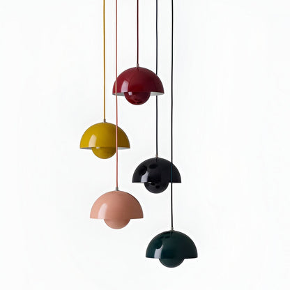 Round Modern Glass Pendant Ceiling Light