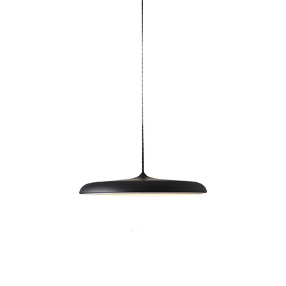 LED Disc Ceiling Fixture 10 in Rose Gold 4000K Adjustable Height for Kitchen Dining Room Bedroom Modern Floating Lamp Neutral White
