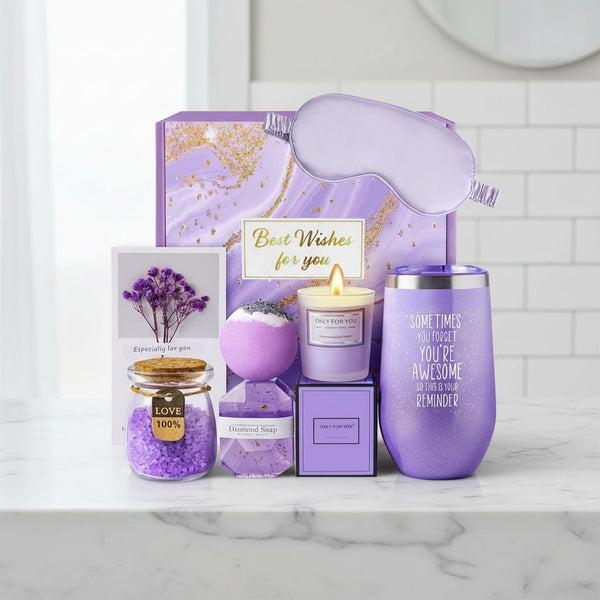 BLOOMBAT – Luxury Spa Gift Set for Relaxation and Self-Care