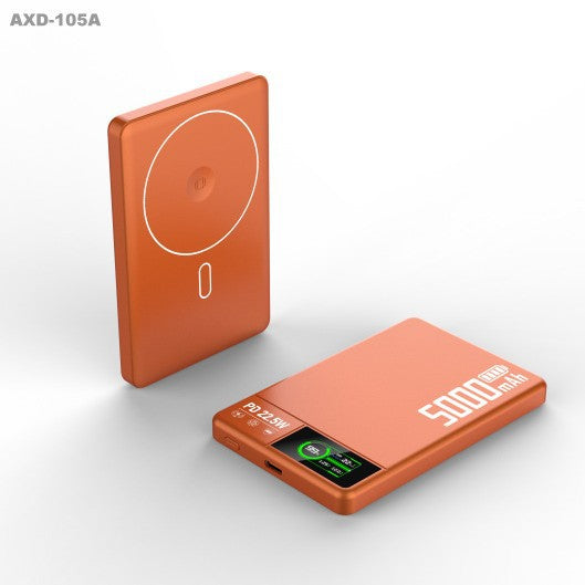 Wireless Power Bank with Digital Charging Indicator & Fast Charging