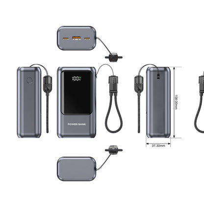Portable Charger | Best Power Bank 10000mAh High-Capacity Portable Power Bank with Digital Indicator | Fast Charging Portable Charger for iPhone, Samsung & USB Devices