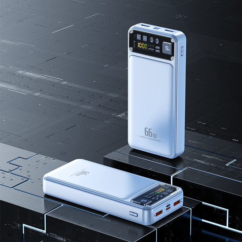 Power Bank | High-Performance Portable Charger with 66W Fast Charging | Multiple USB Ports for Quick Device Charging