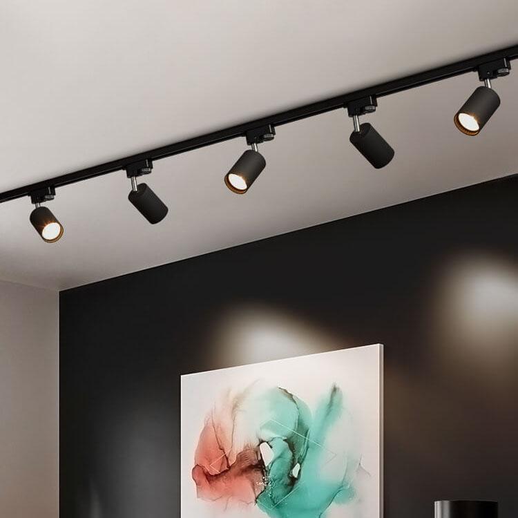 Adjustable LED Ceiling Spotlight Bar — 3, 4, or 5 Heads with Rotatable Track Mount for Kitchen, Living Room & Bedroom