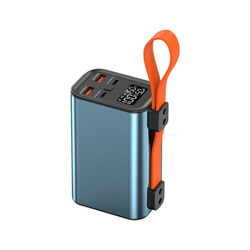 Power Bank | 20,000 mAh Portable Charger with LED Display | Compact Design for On-the-Go Charging