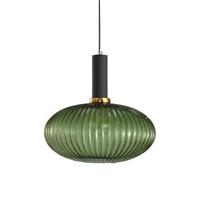 Glass Shade Hanging Ceiling Light E27 Socket Multi-Color Options for Kitchen Island Dining Room Bar Lounge Adjustable Cable Mid-Century Styl
