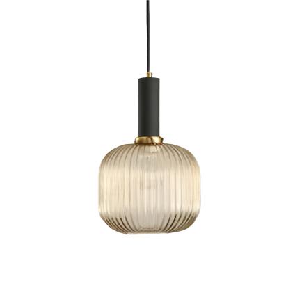 Glass Shade Hanging Ceiling Light E27 Socket Multi-Color Options for Kitchen Island Dining Room Bar Lounge Adjustable Cable Mid-Century Styl
