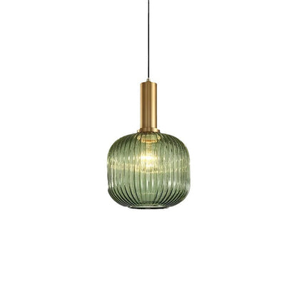 Glass Shade Hanging Ceiling Light E27 Socket Multi-Color Options for Kitchen Island Dining Room Bar Lounge Adjustable Cable Mid-Century Styl