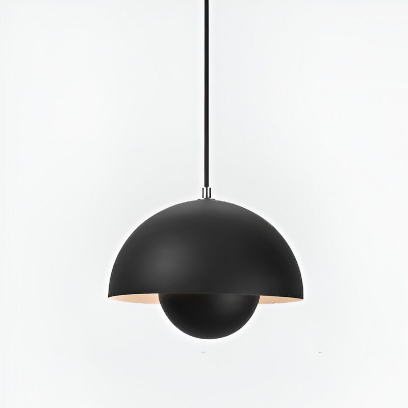 Round Modern Glass Pendant Ceiling Light