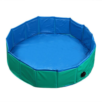 Ortekor Inflatable Dog Pool | Foldable Design with Non-Slip Bottom | Perfect Summer Fun for Small to Medium Pets