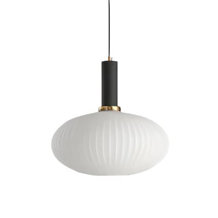 Tinted Glass Drop Ceiling Fixture E27 Socket 12 in Shade for Dining Room Kitchen Island Bar Lounge Adjustable Cord Scandinavian Inspired Hom