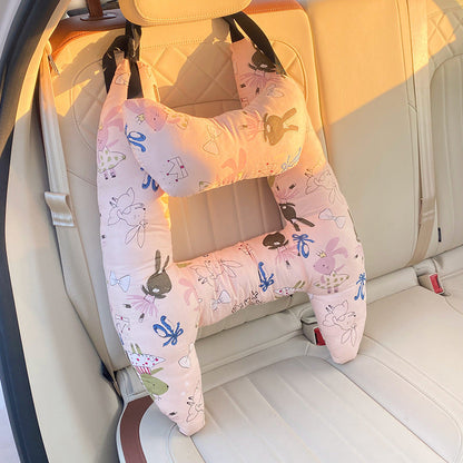 Kids Car Seat Head Support Pillow – Neck Cushion for Road Trips & Travel