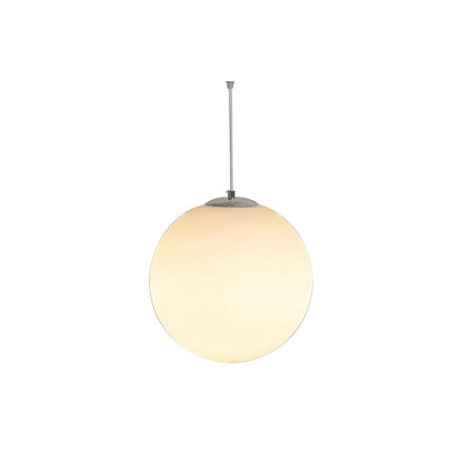 Globe Pendant Light E26 Socket for Kitchen Island Dining Room Bedroom Ceiling Lighting White 10 Inch Sphere Adjustable Hanging Fixture