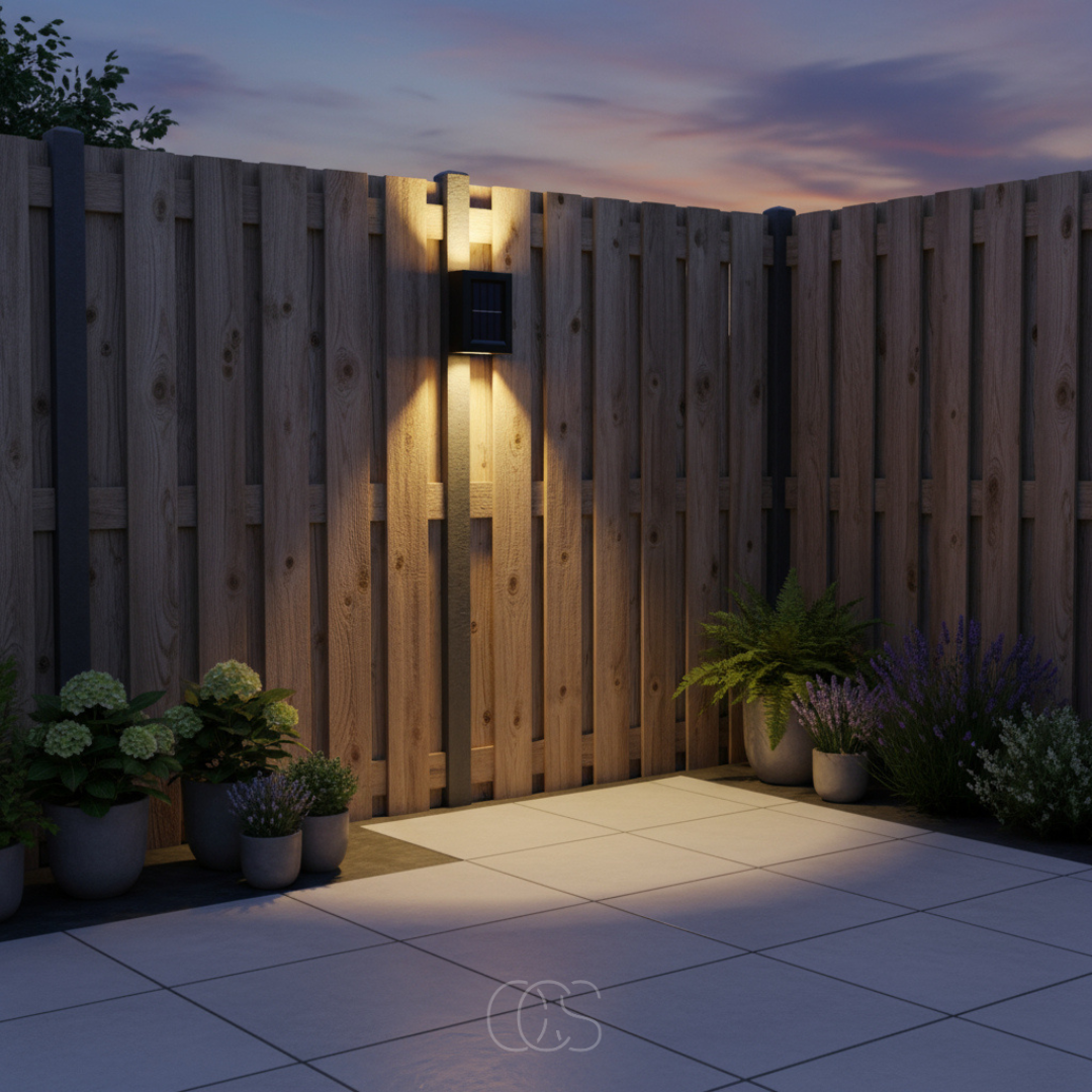 Solar Motion Sensor Outdoor Wall Light – Waterproof IP65 Wireless LED Sconce for Patio, Deck & Yard