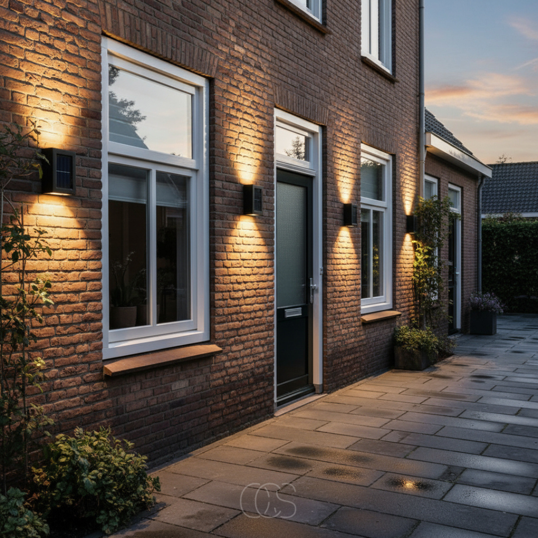 Solar Motion Sensor Outdoor Wall Light – Waterproof IP65 Wireless LED Sconce for Patio, Deck & Yard